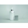 50ml Silver Lid Square Series Bottle alternate view